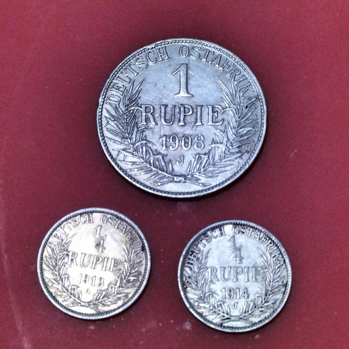 GERMAN EAST AFRICA COINS