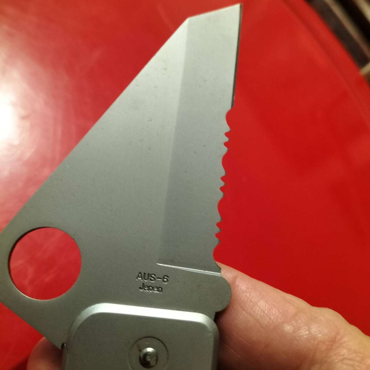 RARE SPYDERCO CARD KNIFE.