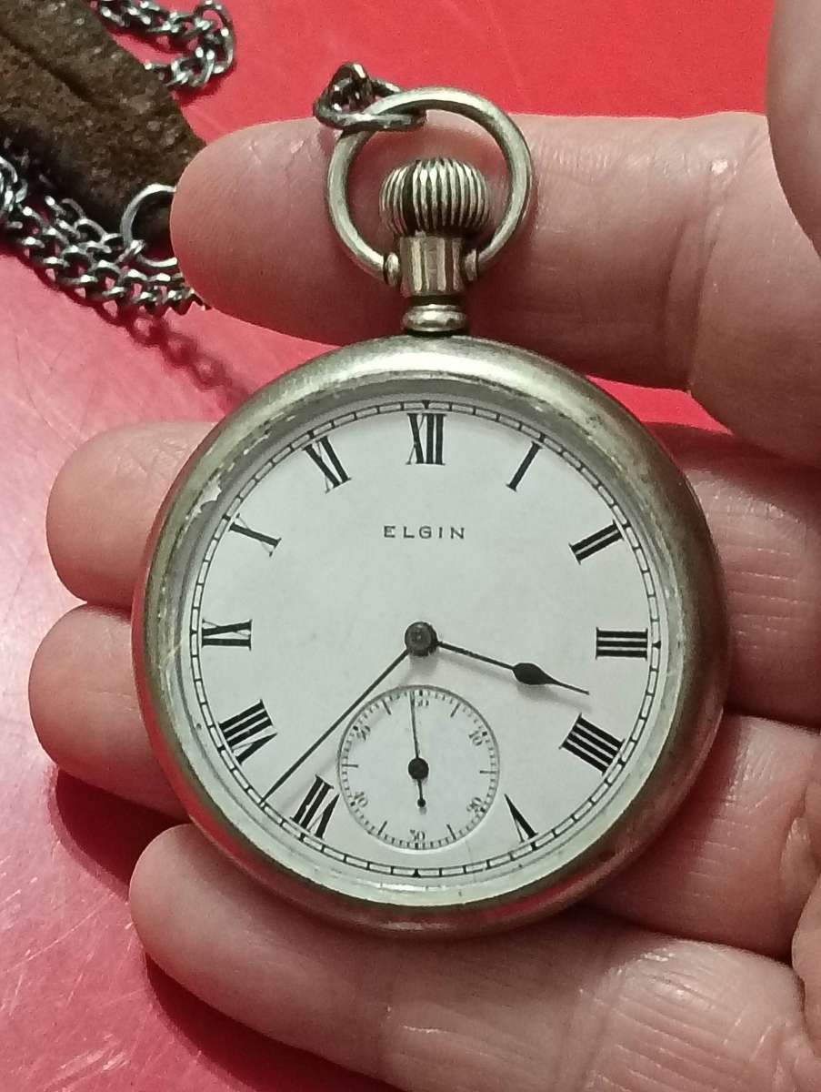 ELGIN AND WOLF BROS POCKET WATCHES.