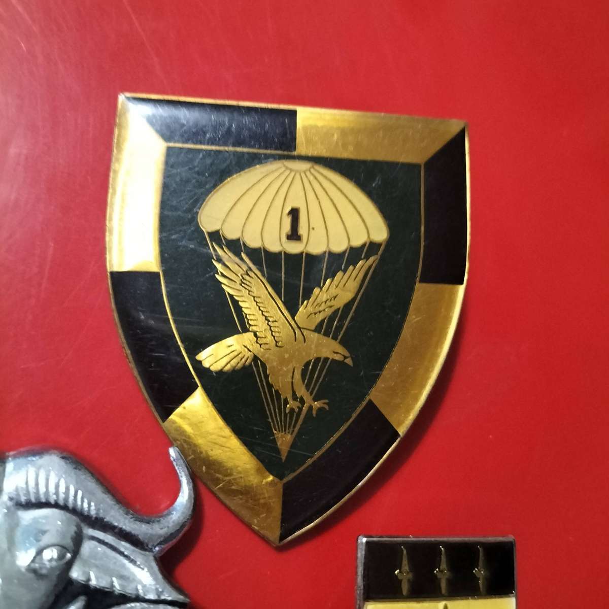 COLLECTION SADF BADGES.