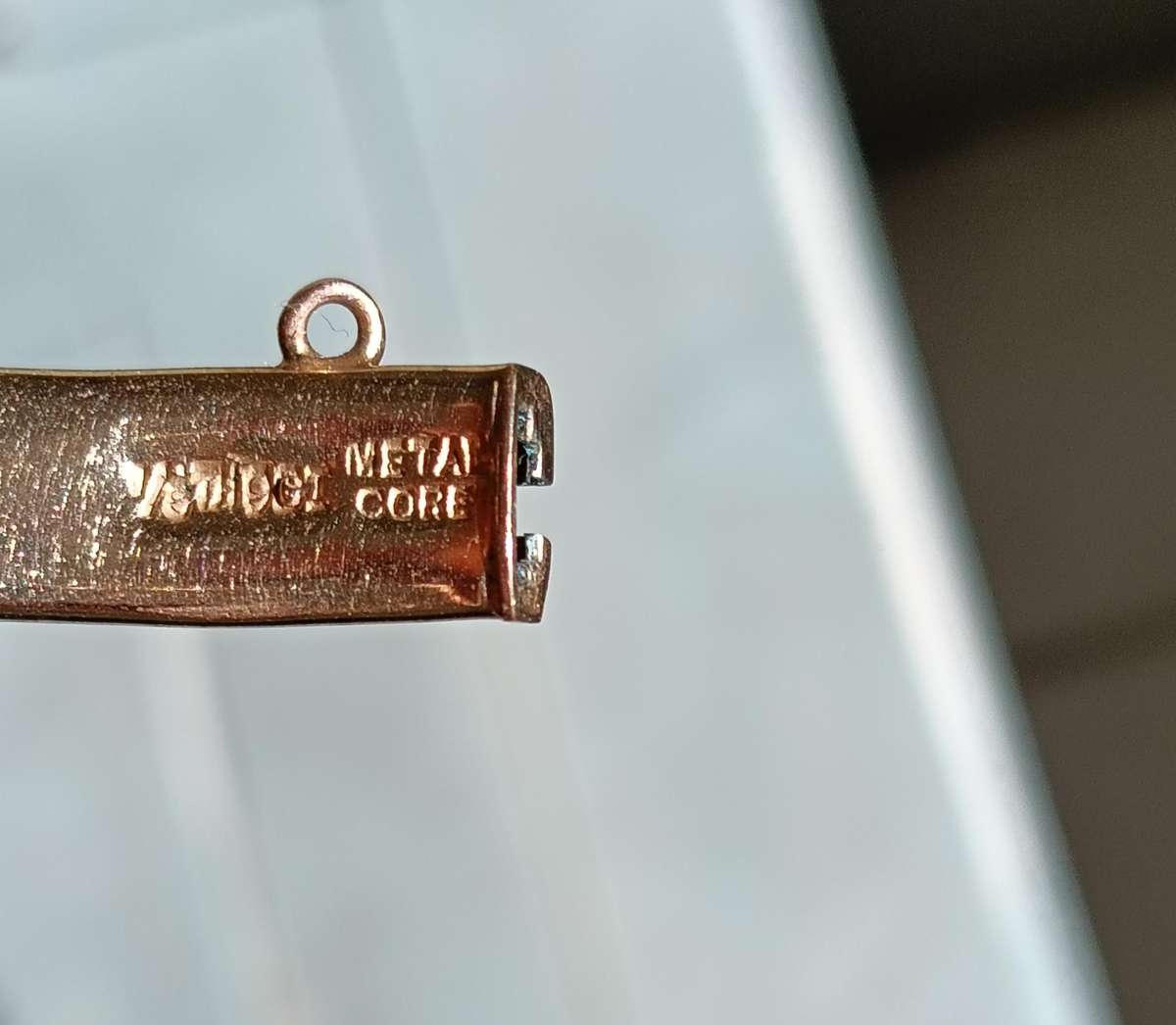 9ct Gold Metal/Bronze Core Bangles