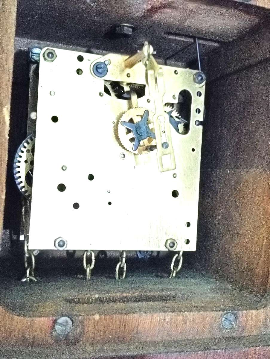 WARMINK, HOLLAND. TEMPUS FUGIT WALL CLOCK.