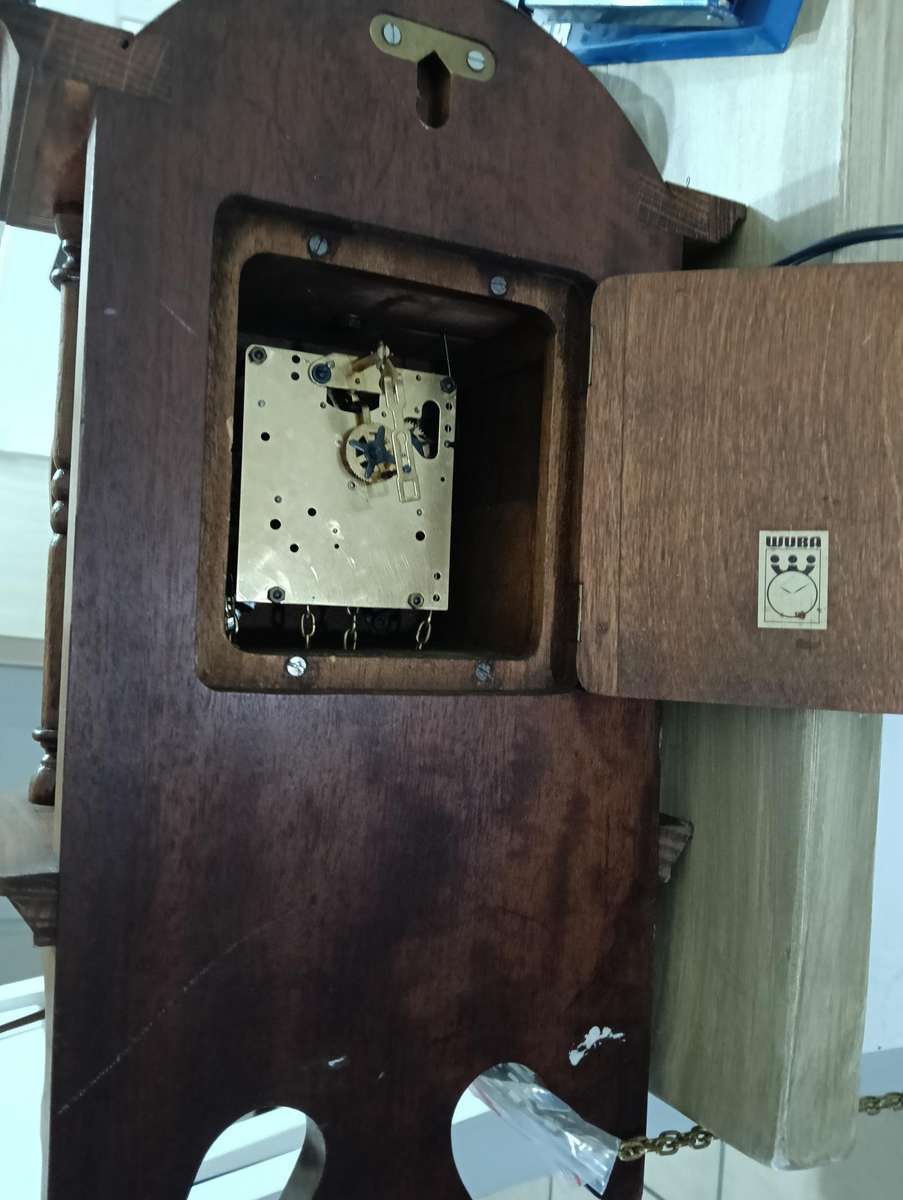 WARMINK, HOLLAND. TEMPUS FUGIT WALL CLOCK.