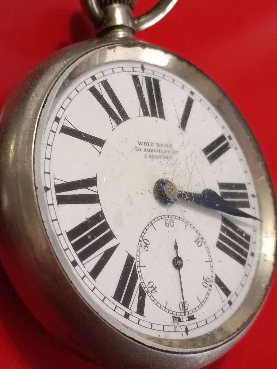 ELGIN AND WOLF BROS POCKET WATCHES.