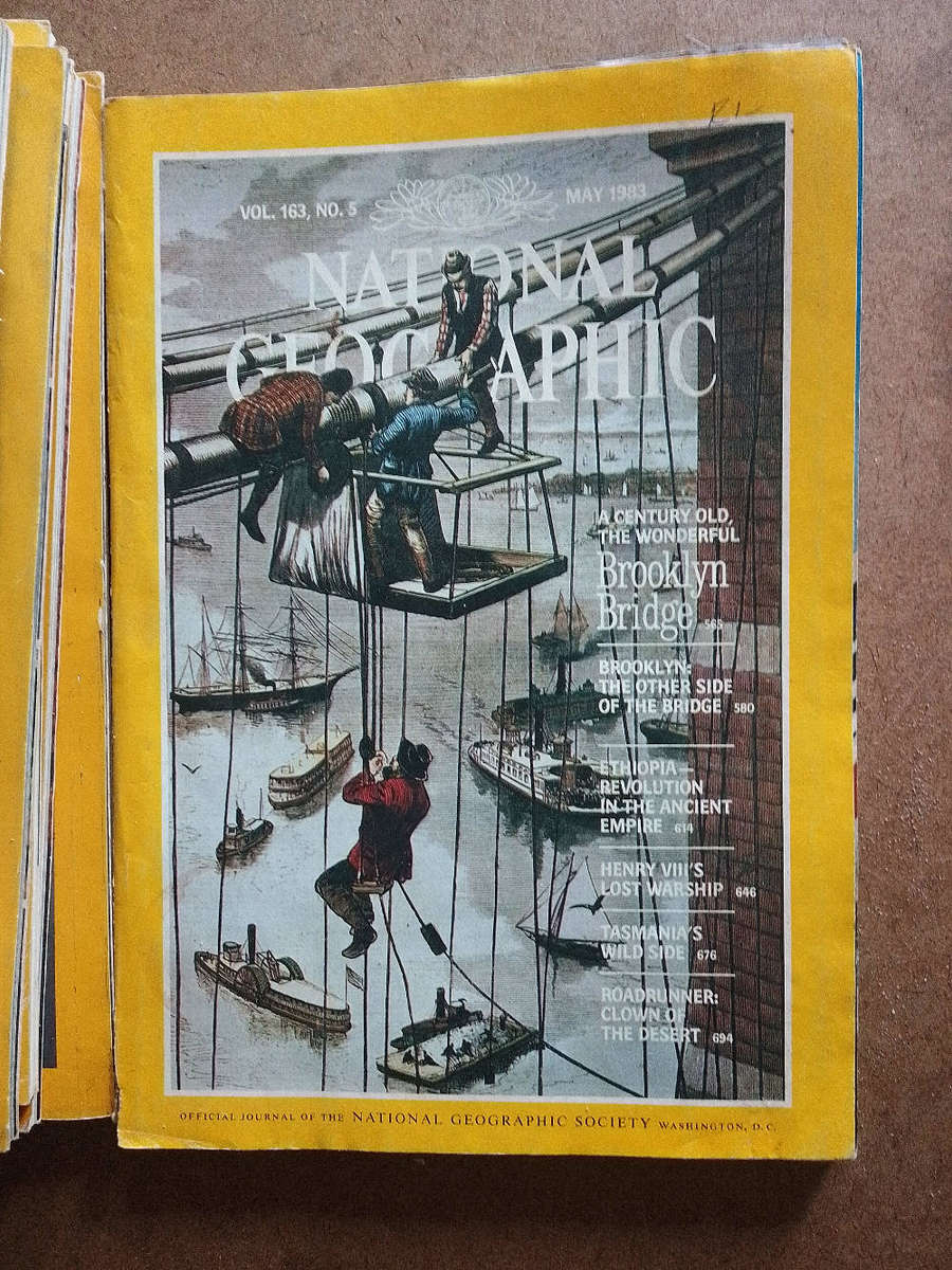 National Geographic Magazines - various years