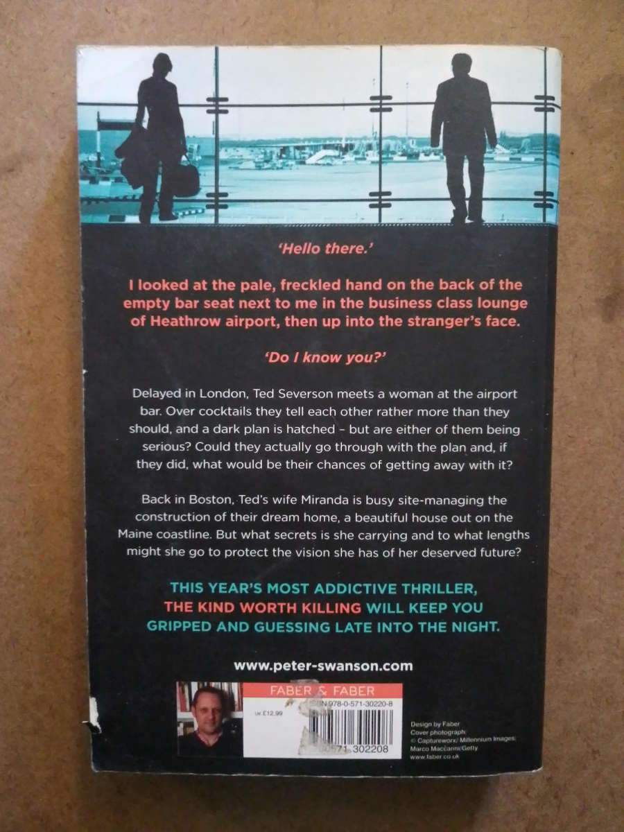 Peter Swanson - the Kind Worth Killing