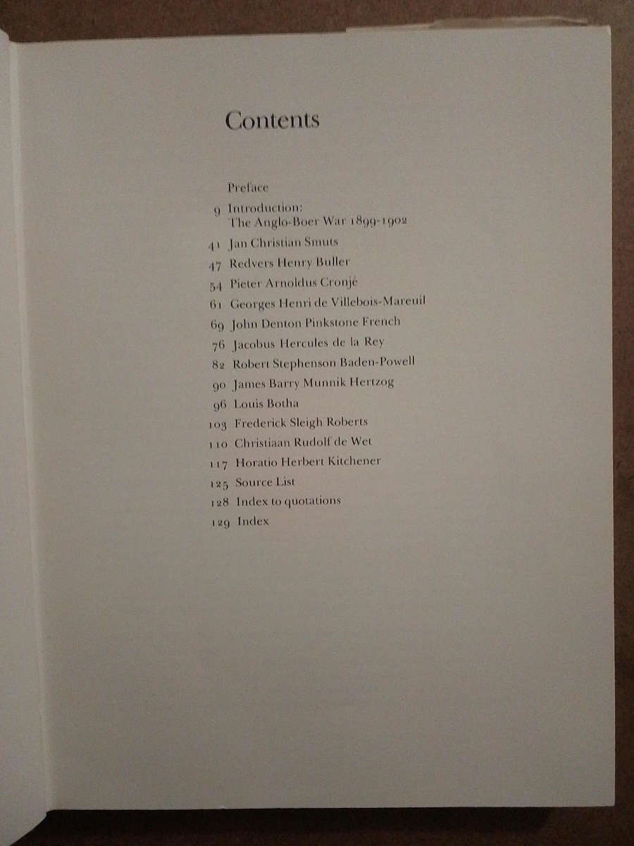 Generals of the Anglo-Boer War