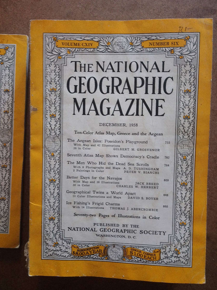 National Geographic Magazines - various years