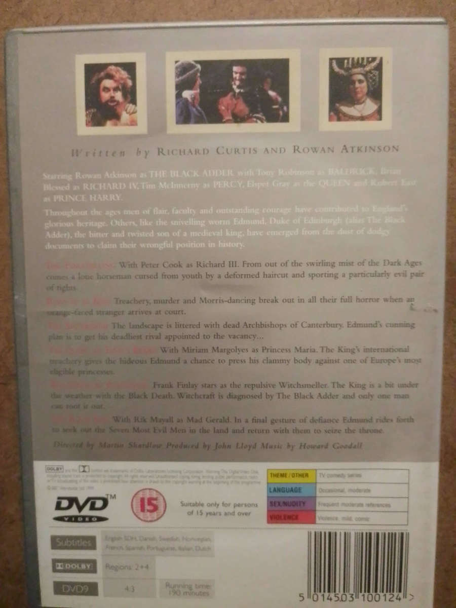 The Blackadder 1 - the Historic First Series