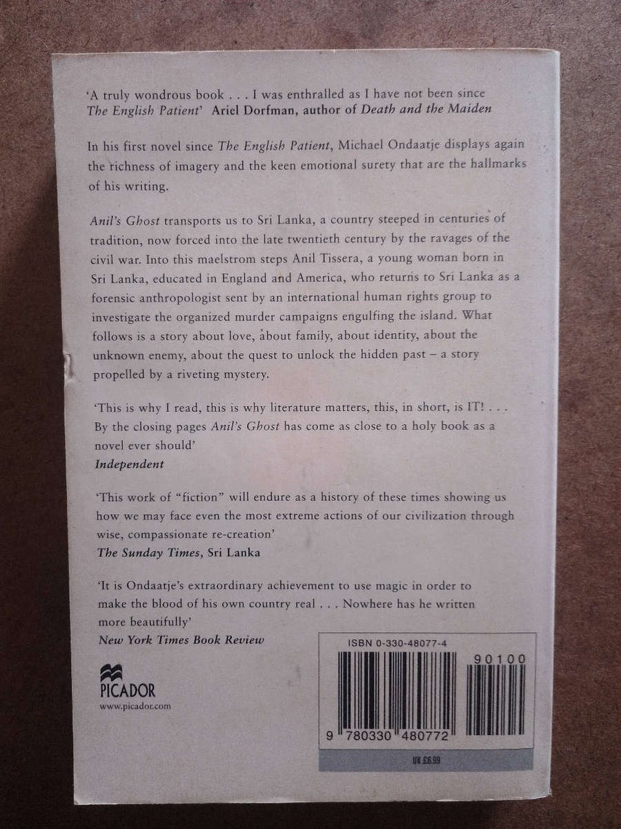 Michael Ondaatje - Anil's Ghost