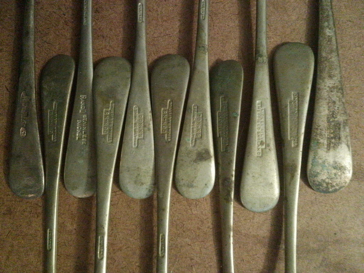 Silver/Nickel Forks and Stainless/Nickel Forks