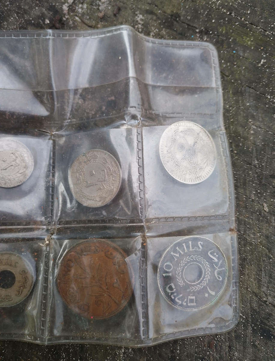 Vintage coins