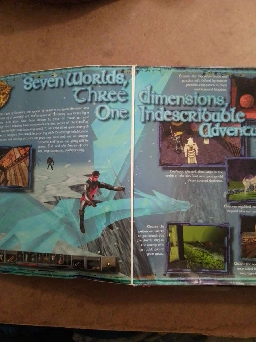 King's Quest - Mask of Eternity ( PC CD-ROM 1998 ) big box