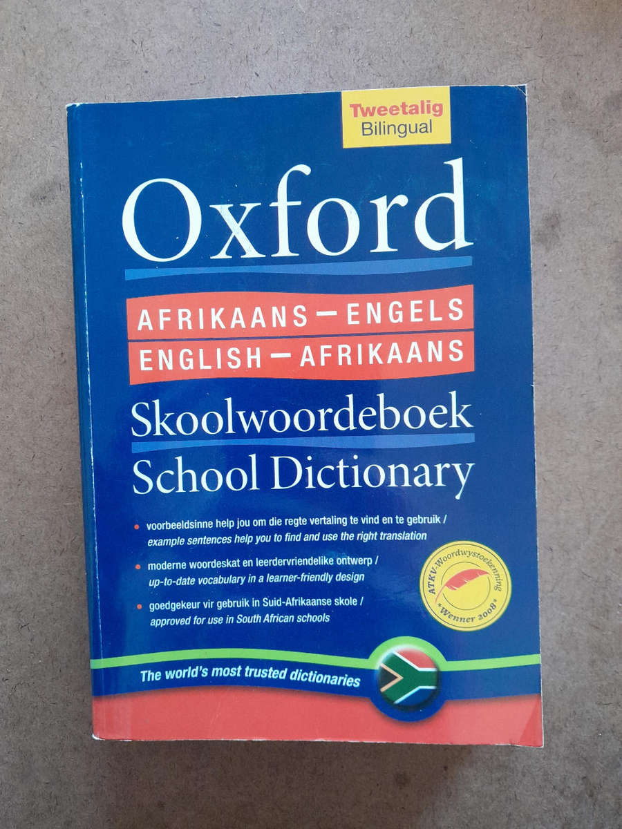 Oxford Afrikaans-English English/Afrikaans  Dictionary