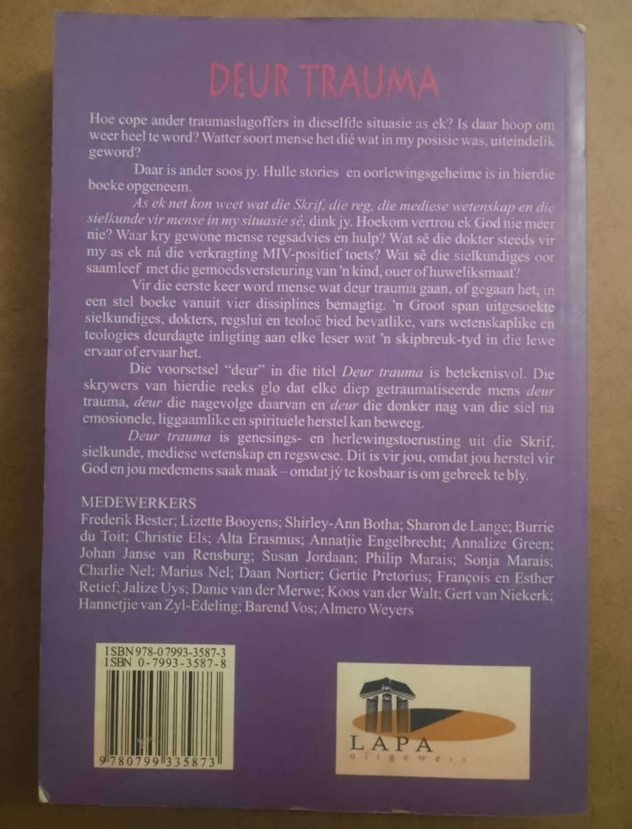 Deur Trauma - Boek 1 tot 5