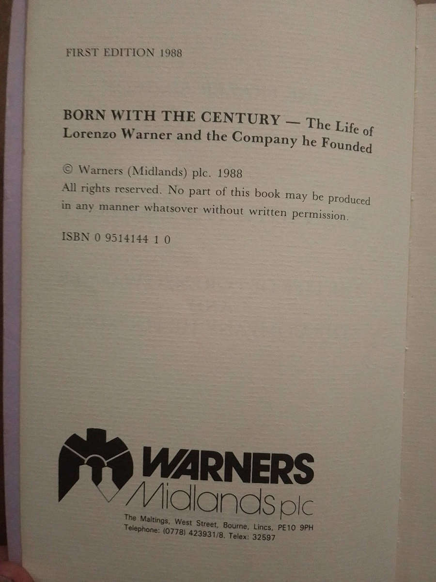 Anne Frazer Simpson - Born with the Century ( autographed first edition 1988 )