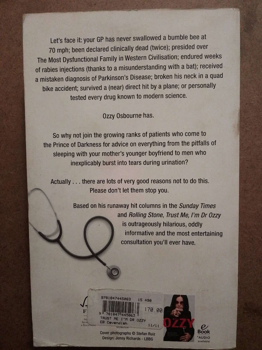 Trust Me, I'm Dr Ozzy