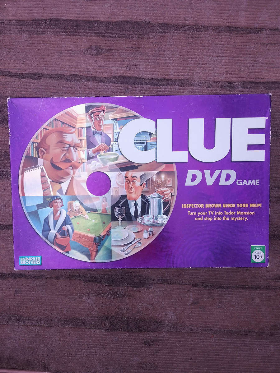 Clue DVD game ( Boardgame )