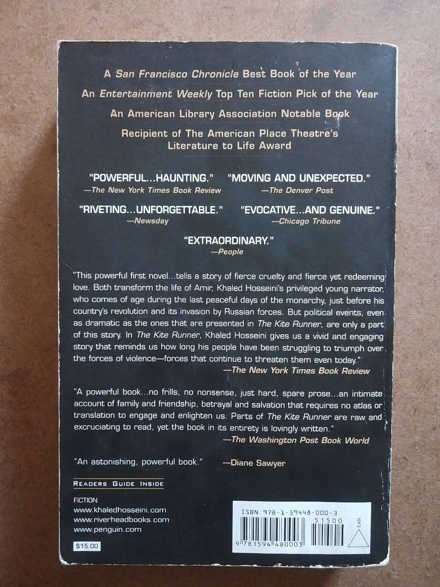 Khaled Hosseini - the Kite Runner