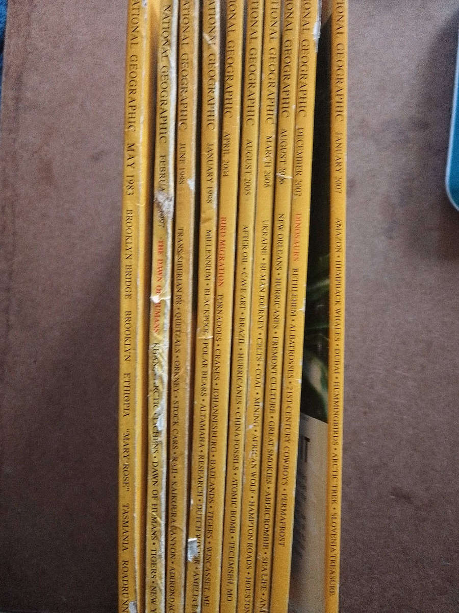 National Geographic Magazines - various years