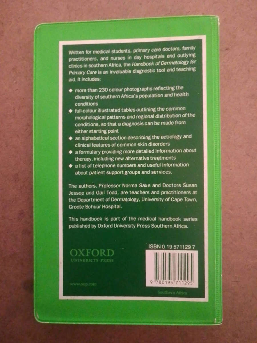 Handbook of Dermatology for Primary Care