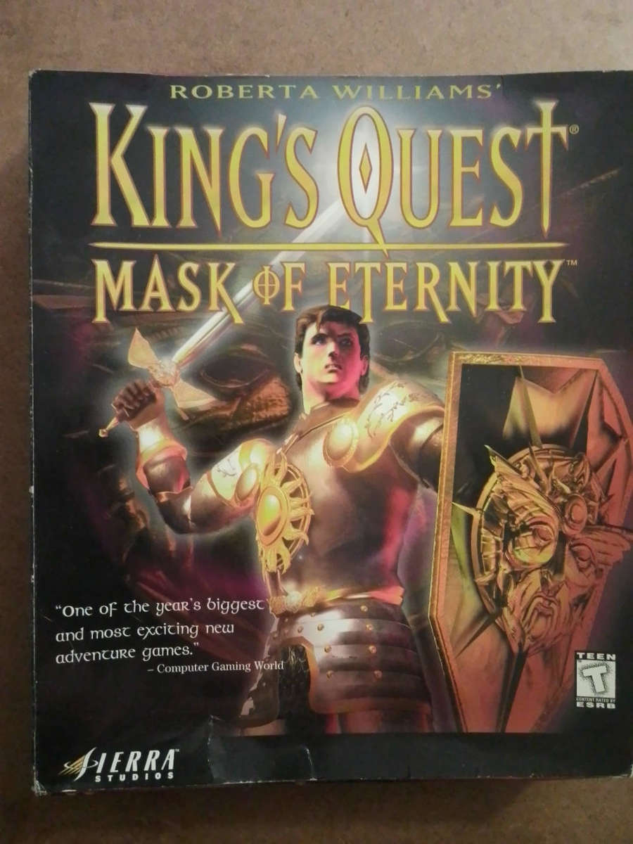 King's Quest - Mask of Eternity ( PC CD-ROM 1998 ) big box