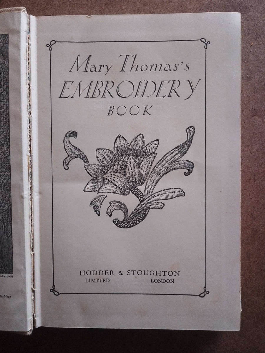 Mary Thomas's Embroidery Book