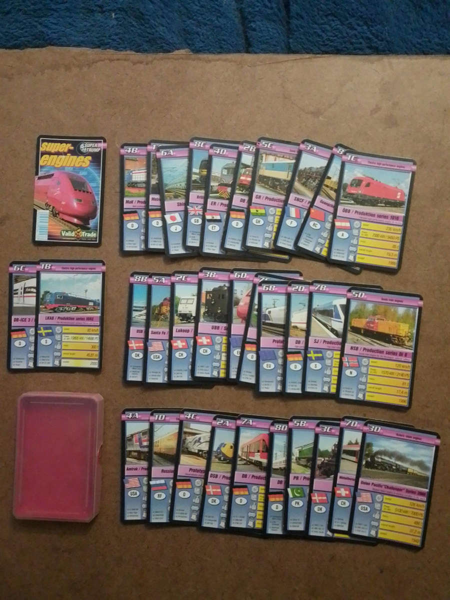 Super Trumps - Super engines