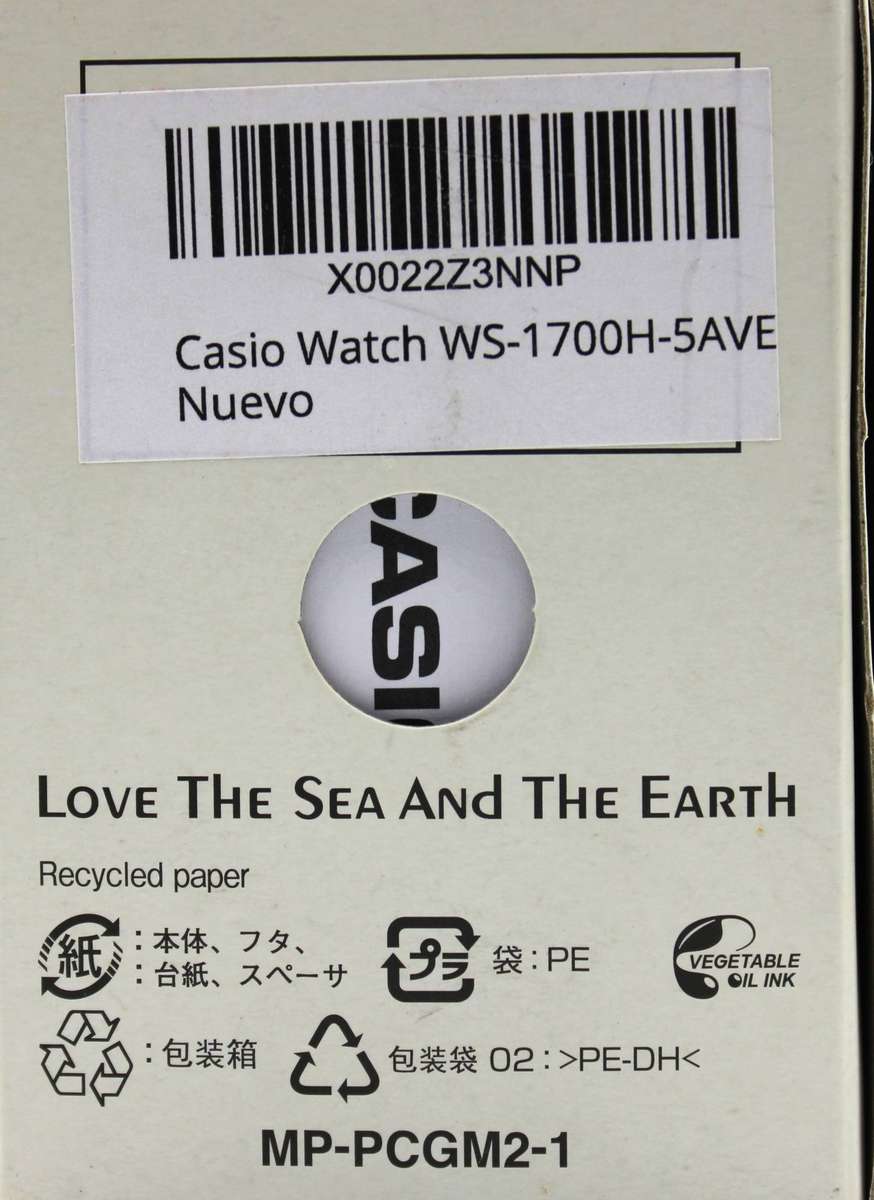 CASIO WS-1700H - 5AVDF WATCH