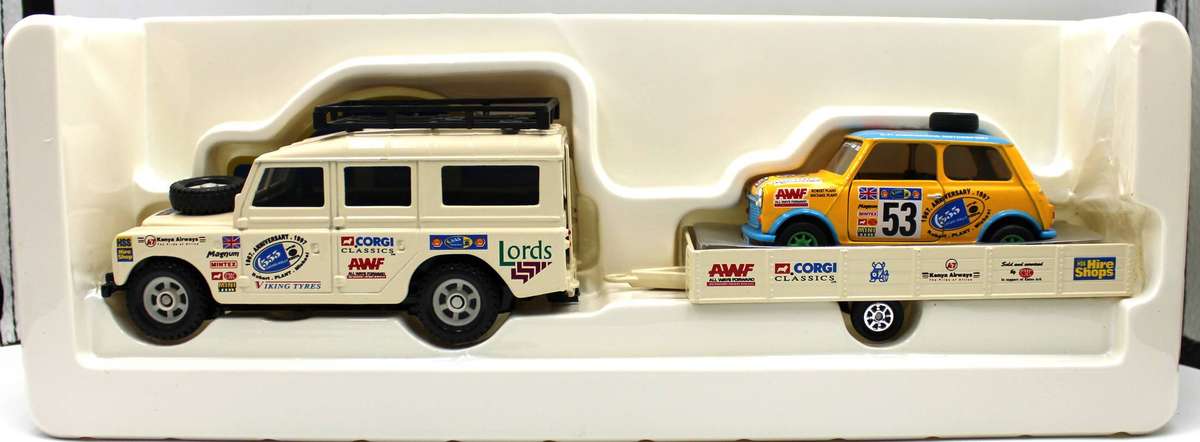 CORGI CLASSIC OLYMPIC ACROPOLIS 2004 - LAND ROVER & MINI RALLY SET - CC99153