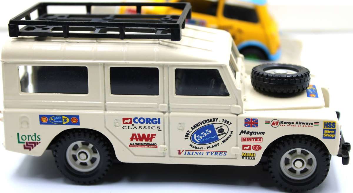 CORGI CLASSIC OLYMPIC ACROPOLIS 2004 - LAND ROVER & MINI RALLY SET - CC99153