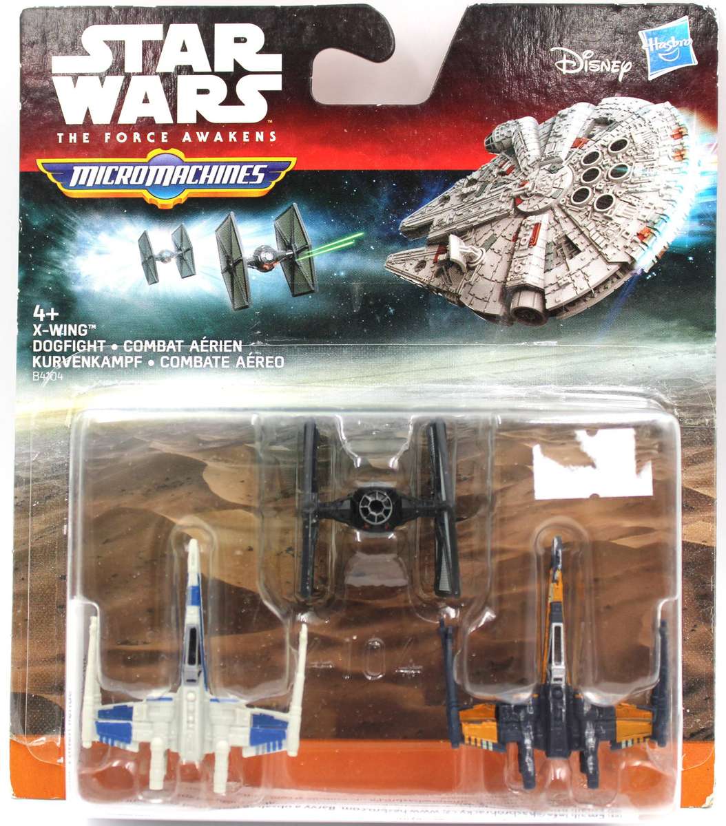 STAR WARS 2015 Hasbro - 7x Packs of Micromachines