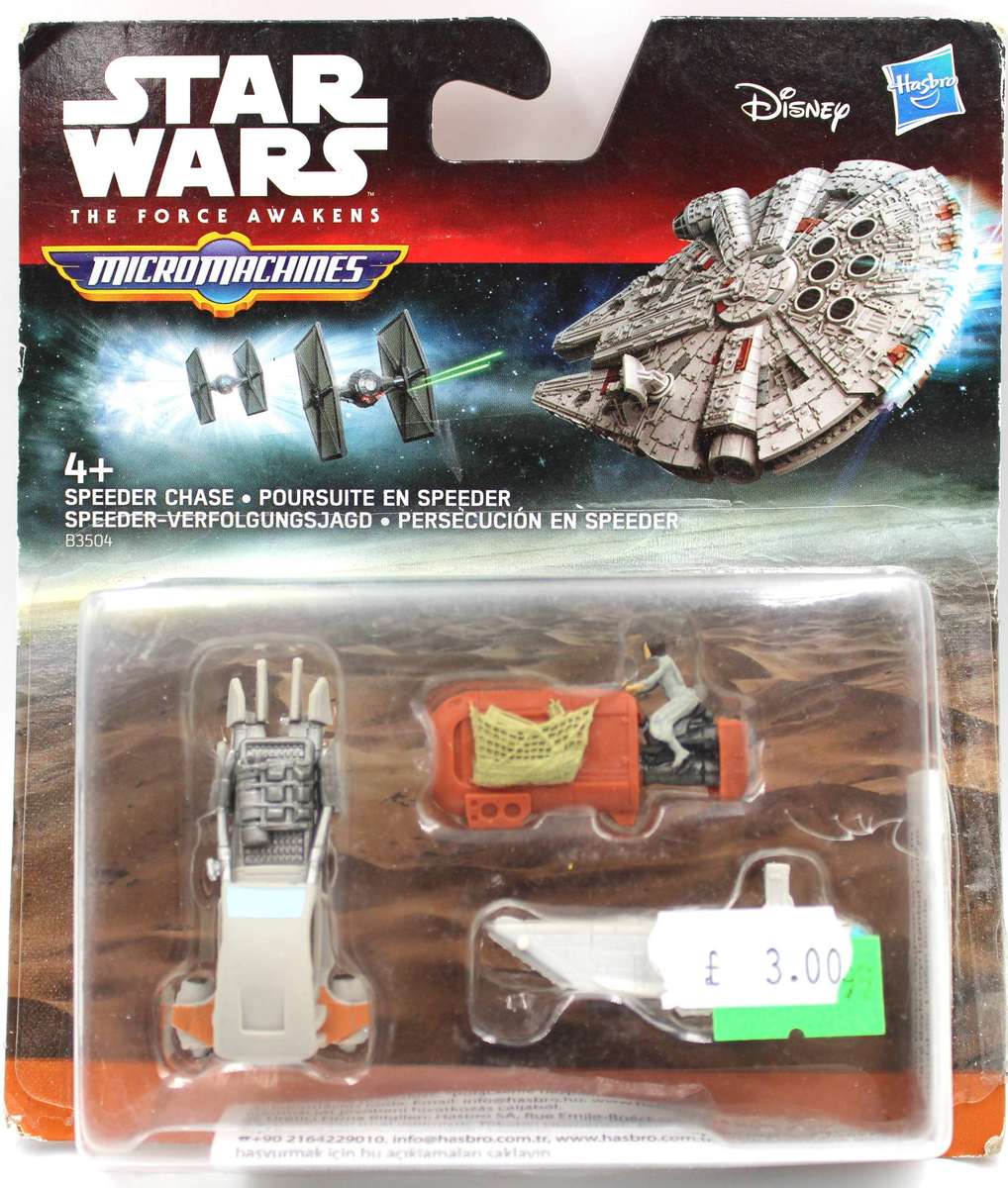 STAR WARS 2015 Hasbro - 7x Packs of Micromachines