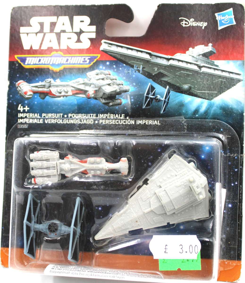 STAR WARS 2015 Hasbro - 7x Packs of Micromachines