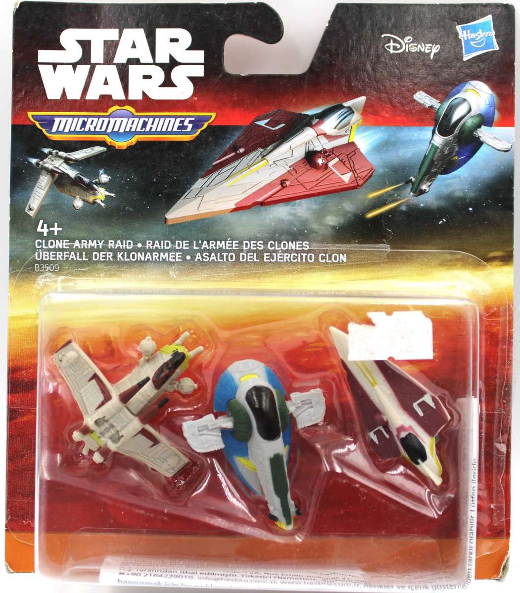 STAR WARS 2015 Hasbro - 7x Packs of Micromachines