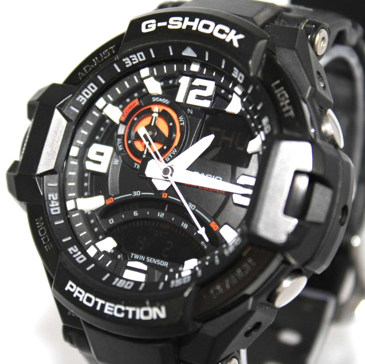 CASIO G-SHOCK TWIN SENSOR GA-1000-1A WATCH