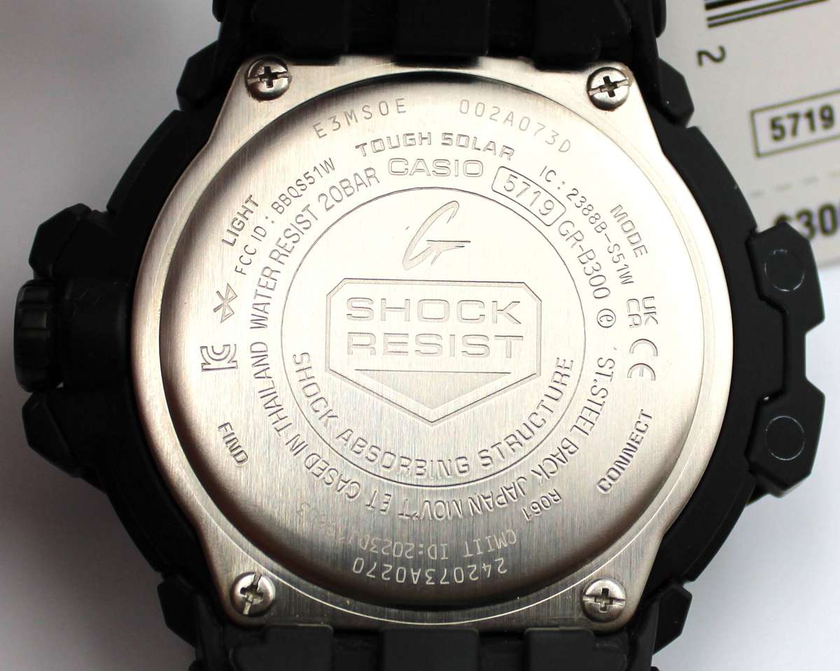 CASIO GRAVITYMASTER GR-B300-1A4 TOUGH SOLAR WATCH