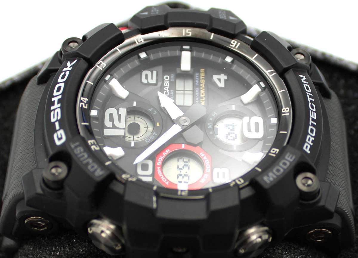 CASIO - MUDMASTER GSG-100-1A8 TOUGH SOLAR WATCH