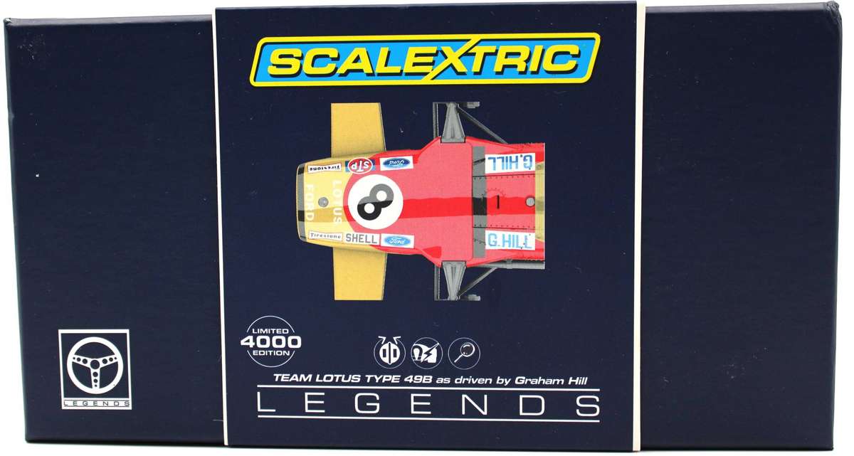SCALEXTRIC - C3543A - TEAM LOTUS TYPE 49B - GRAHAM HILL LIMITED EDITION of 4000