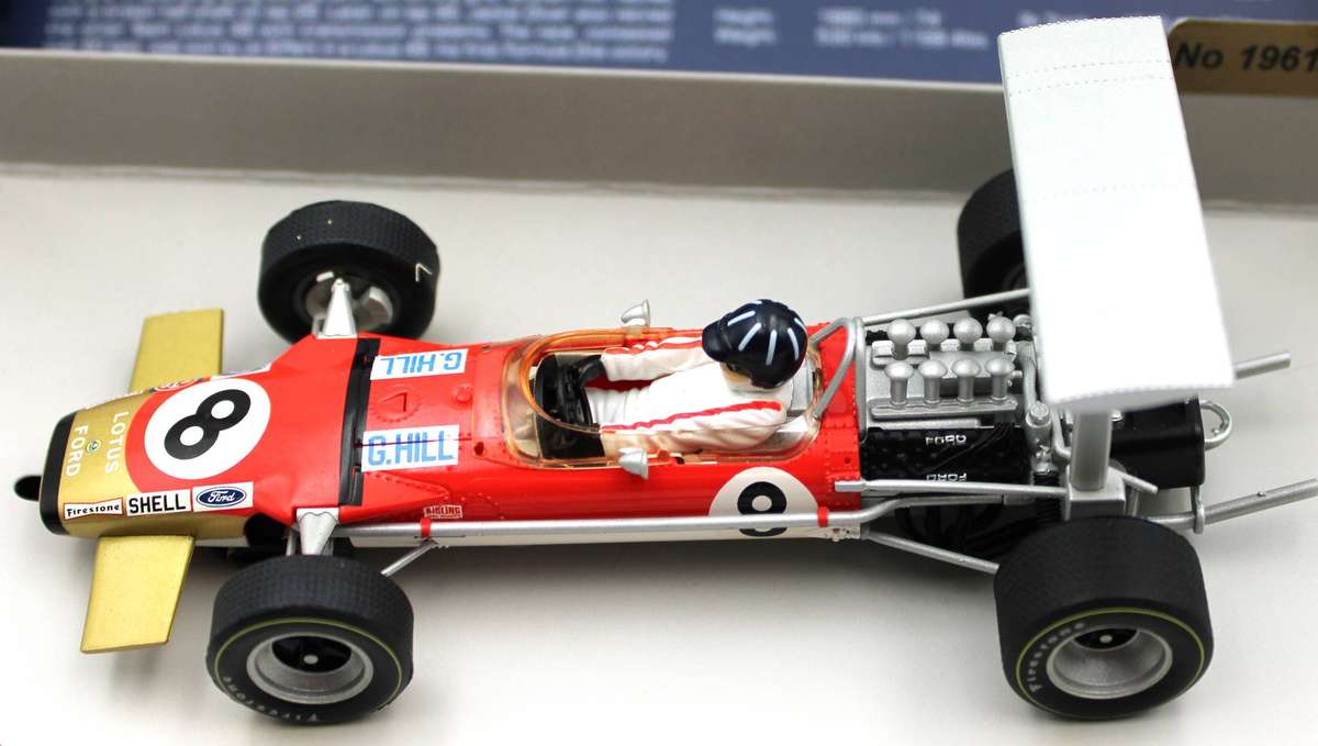 SCALEXTRIC - C3543A - TEAM LOTUS TYPE 49B - GRAHAM HILL LIMITED EDITION of 4000