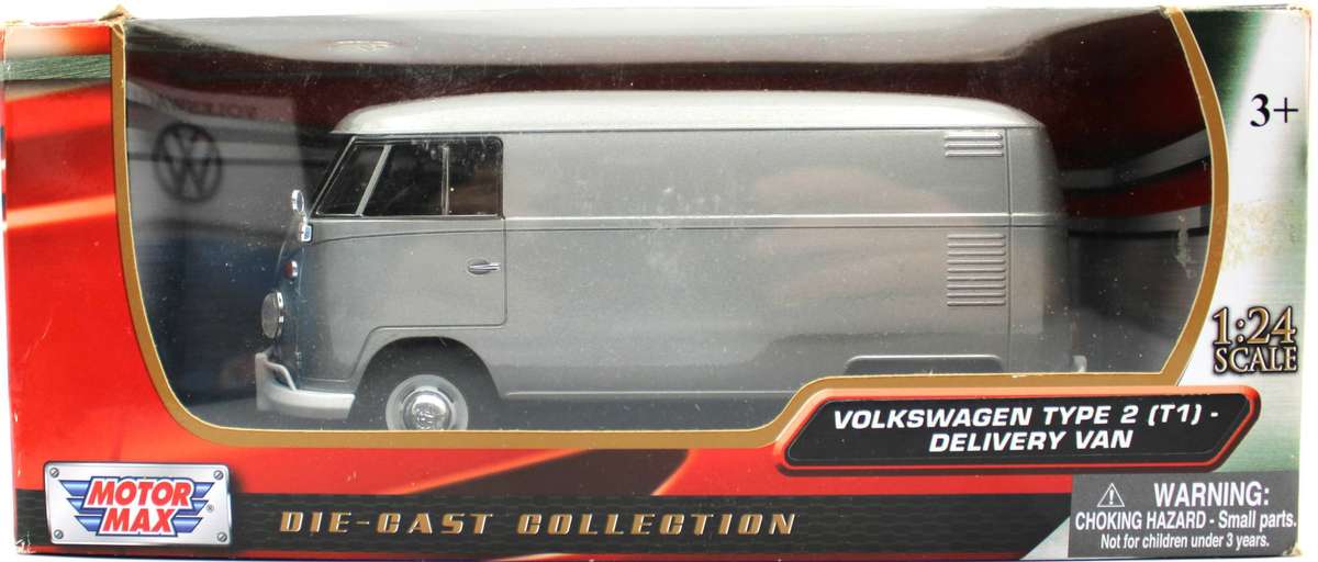 1:24 MOTOR MAX - NICE! - 12x VOLKSWAGEN VW T1 KOMBI DIECAST VANS