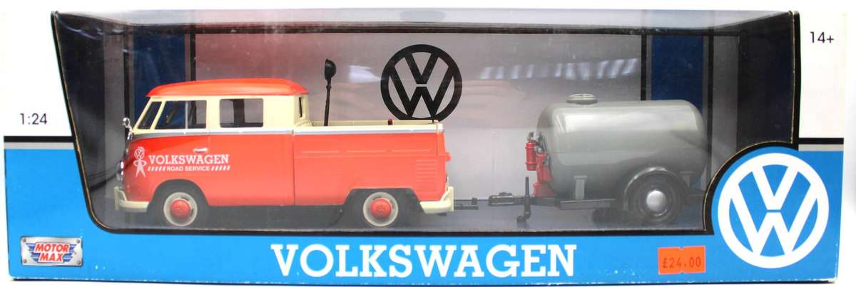 1:24 MOTOR MAX - NICE! - 12x VOLKSWAGEN VW T1 KOMBI DIECAST VANS
