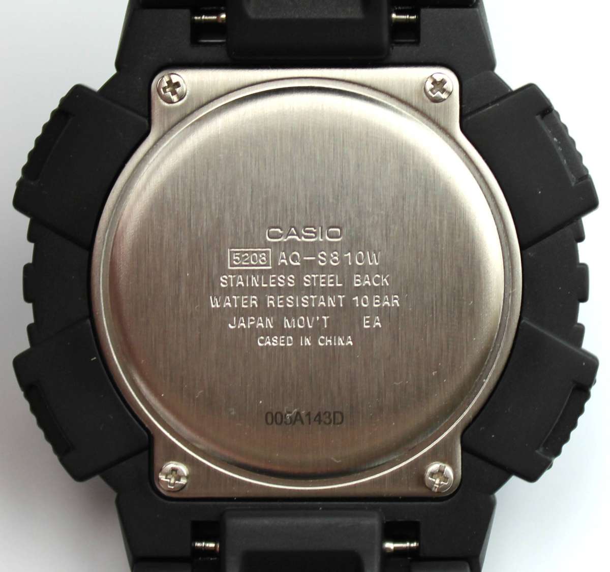 CASIO ILLUMINATOR TOUGH SOLAR - AQ-S810UC-1A4VCF WATCH