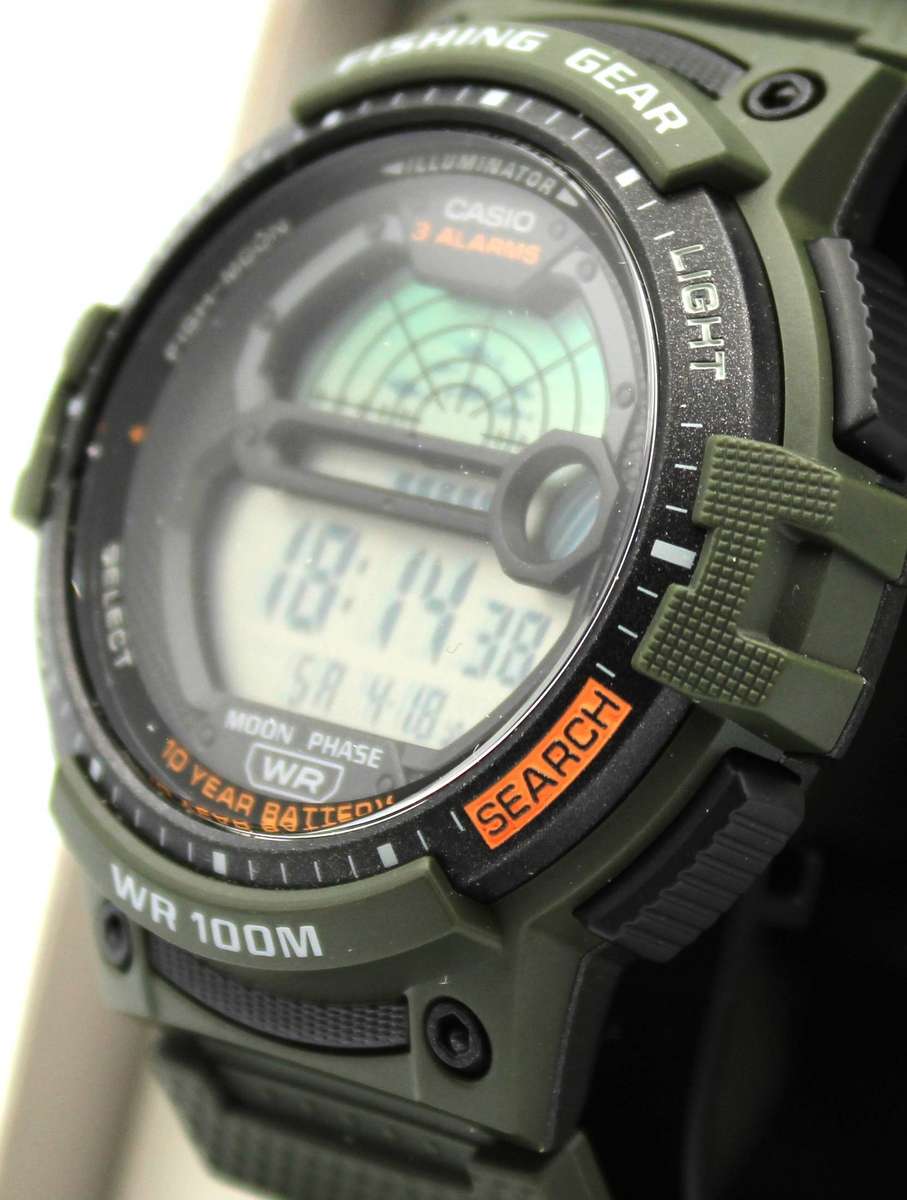CASIO FISHING GEAR - WS-1200H WATCH - UNUSED