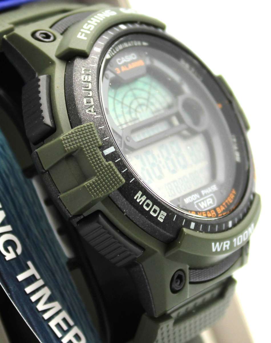 CASIO FISHING GEAR - WS-1200H WATCH - UNUSED