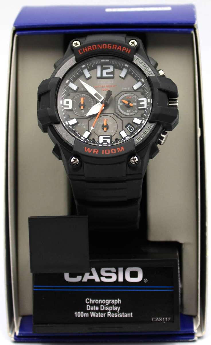 CASIO CHRONOGRAPH - MCW-100H-1AVCF WATCH UNUSED