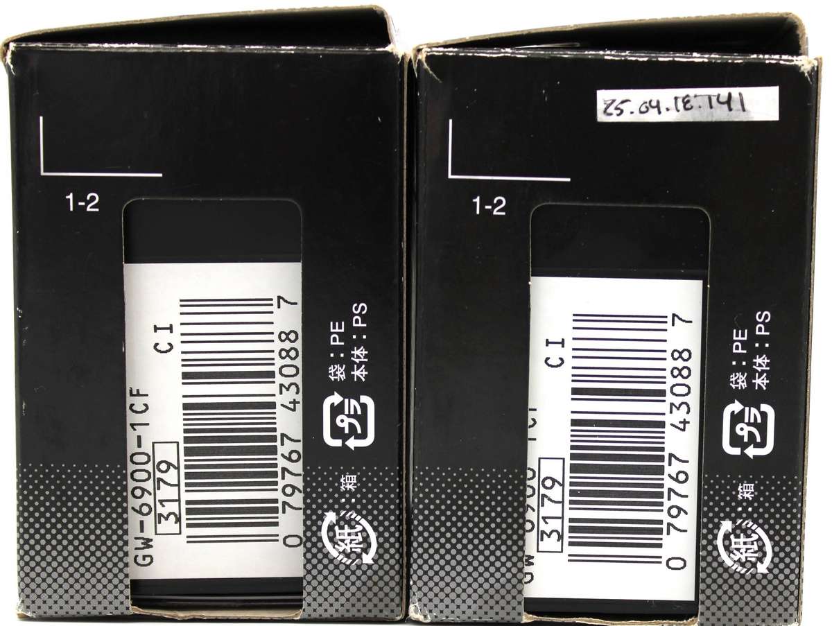 TWIN CASIO G-SHOCK MULTI-BAND 6 TOUGH SOLAR WATCHES - GW-6900-1CF