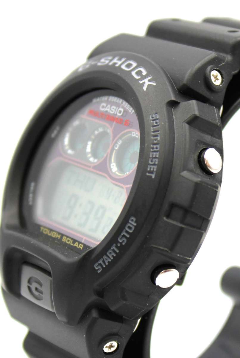 TWIN CASIO G-SHOCK MULTI-BAND 6 TOUGH SOLAR WATCHES - GW-6900-1CF