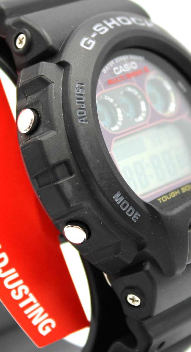 TWIN CASIO G-SHOCK MULTI-BAND 6 TOUGH SOLAR WATCHES - GW-6900-1CF