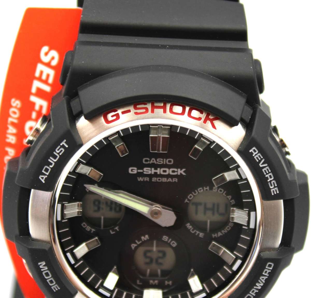 CASIO TWIN G-SHOCK TOUGH SOLAR WATCHED -  GAS-100-ACR